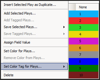 Color Tags – Catapult Thunder Support